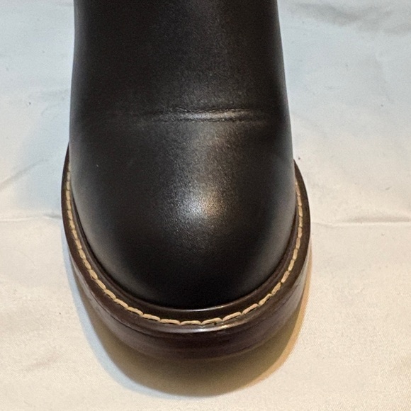 Steve Madden Black Leather Ankle Booties - Picture 13 of 14